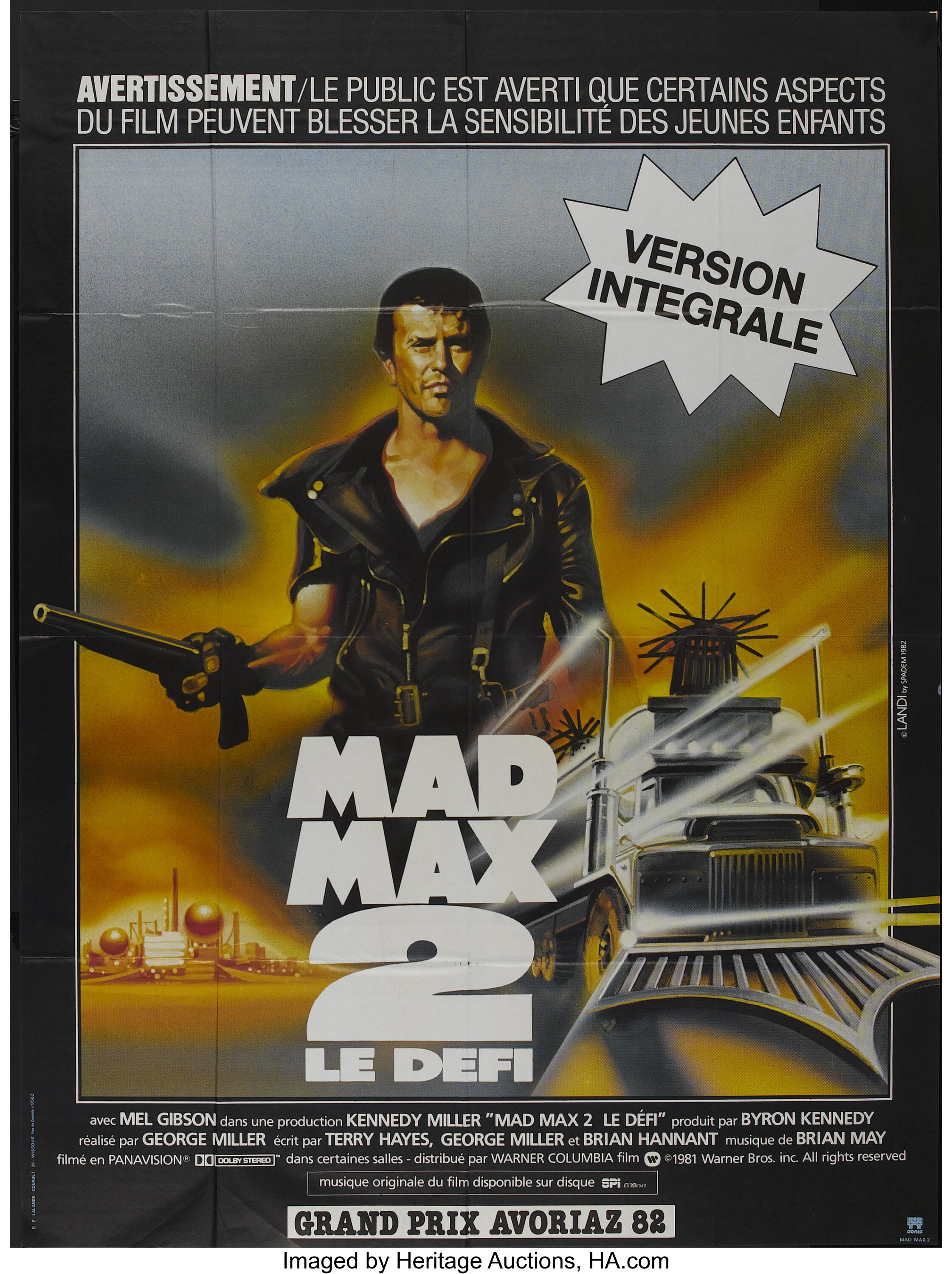 Mad Max 2: The Road Warrior 1981, directed by George Miller