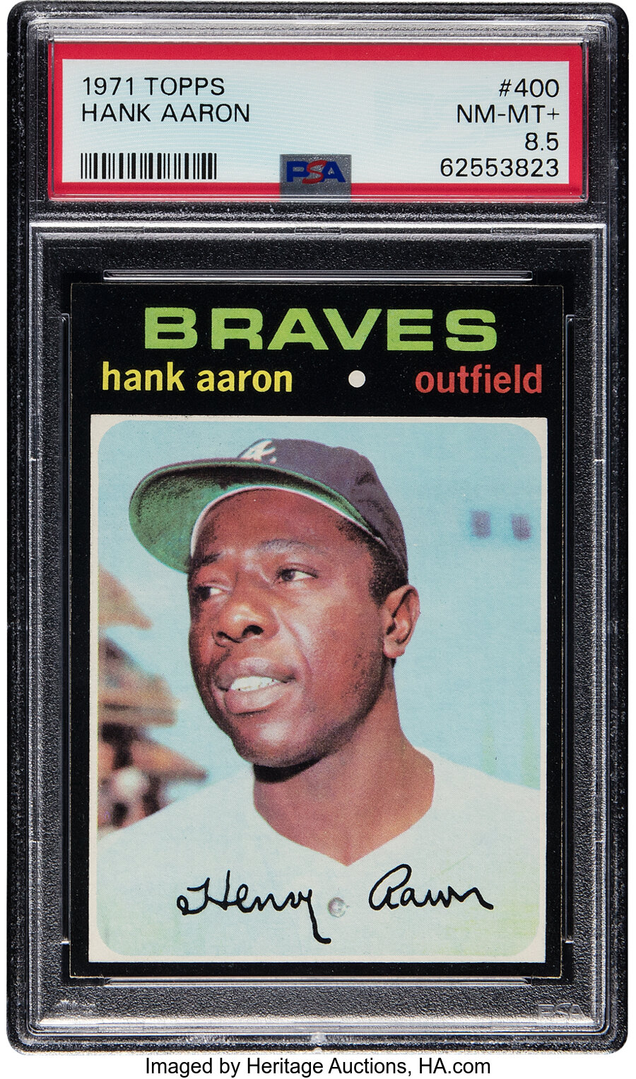 1971 Topps Hank Aaron #400 PSA NM-MT+ 8.5