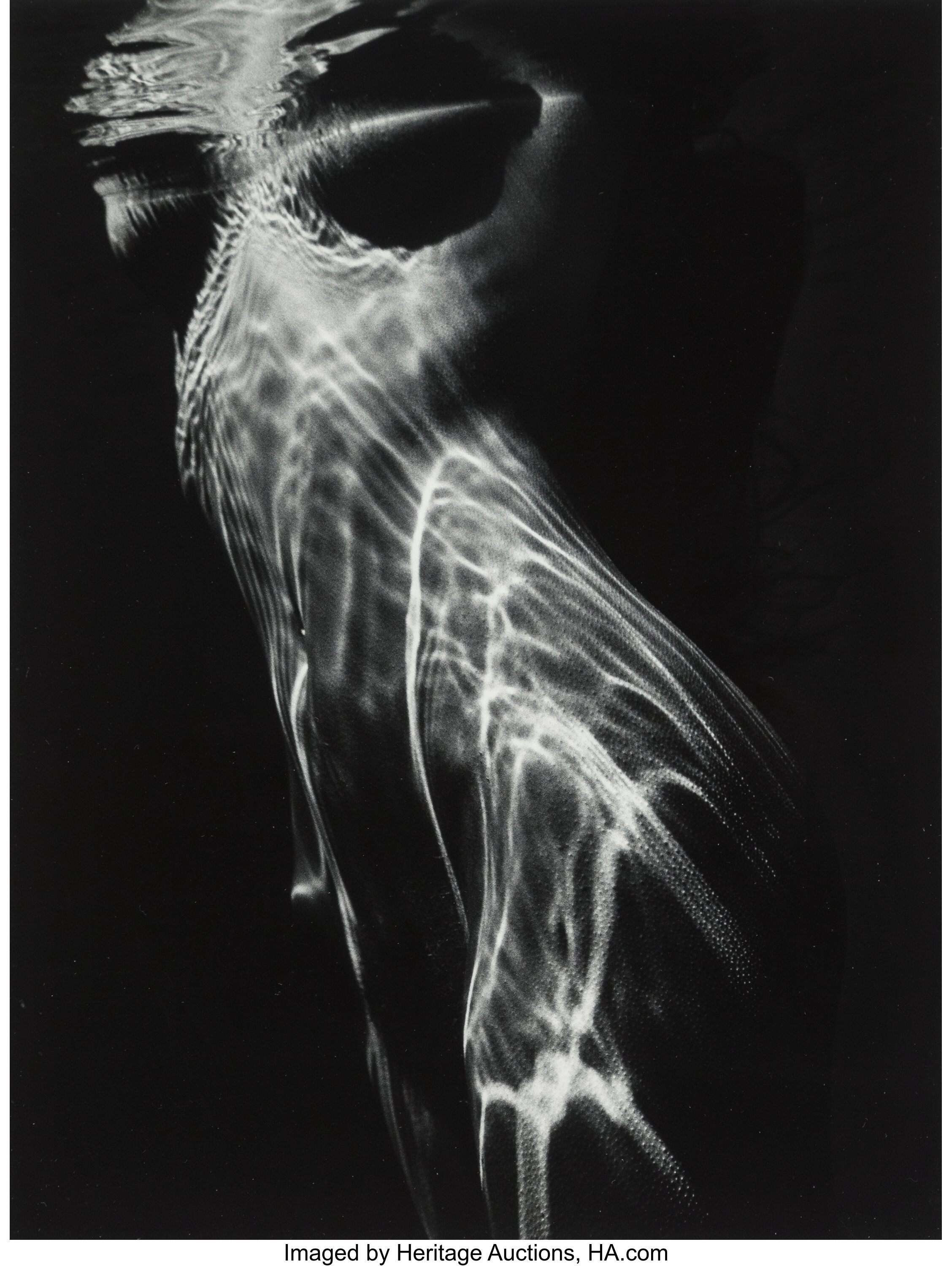 Brett Weston (American, 1911-1993). Underwater Nude, 1978. Gelatin ...