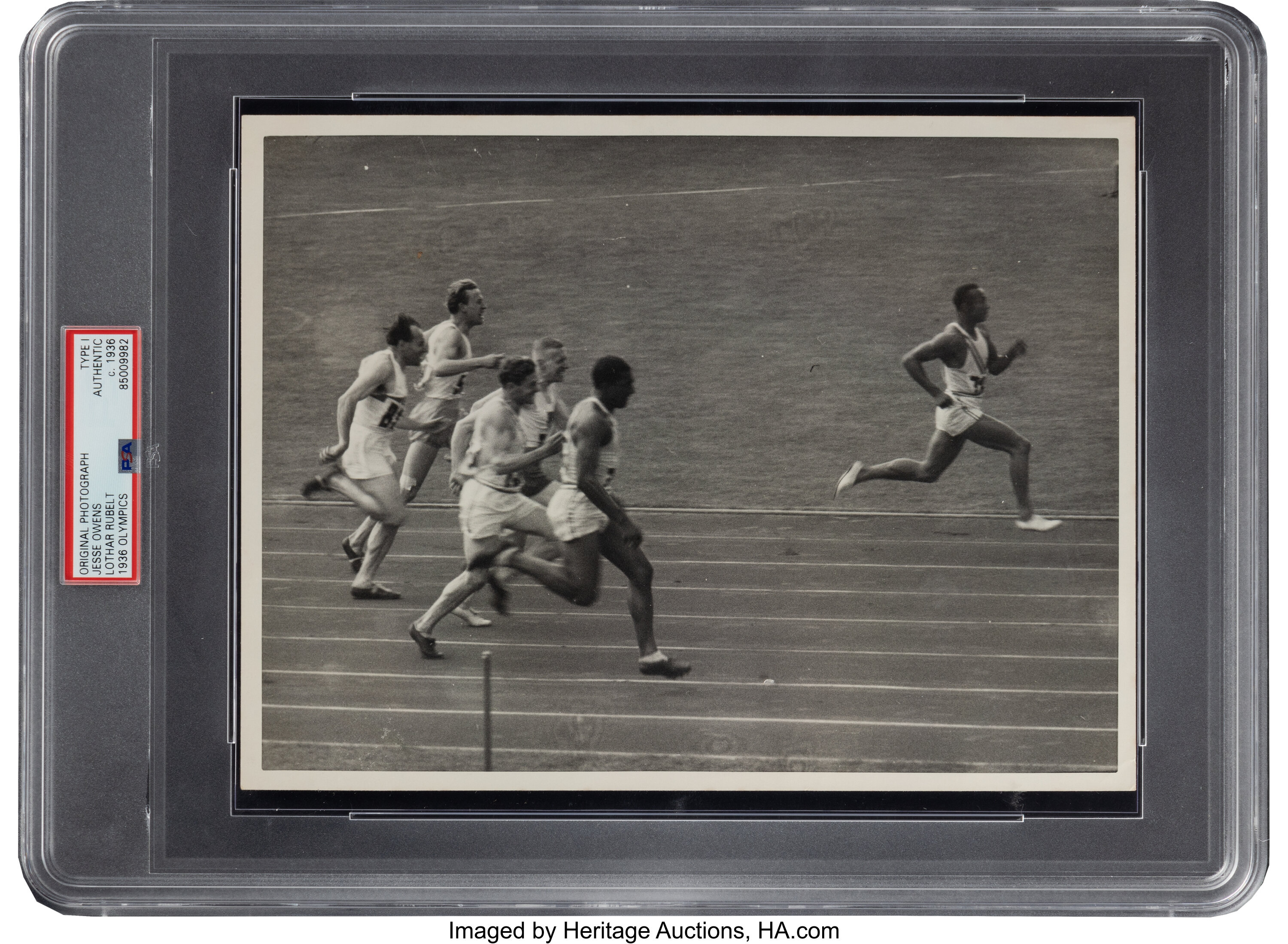 1936 Jesse Owens in the Berlin Olympics Original Photograph, | Lot ...