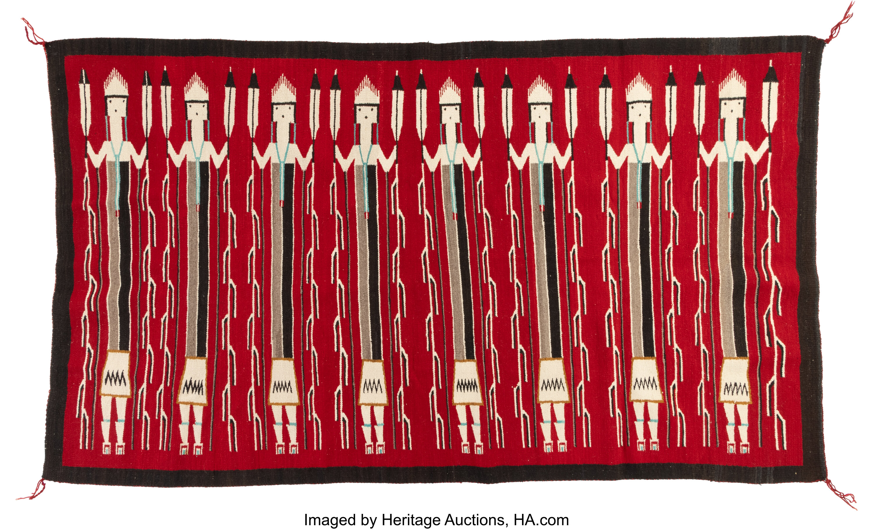 A Navajo Yei Rug... American Indian Art Weavings | Lot #70160 ...