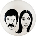 Sonny and Cher Caricature Light Globe from The Sonny and Cher Movie ...