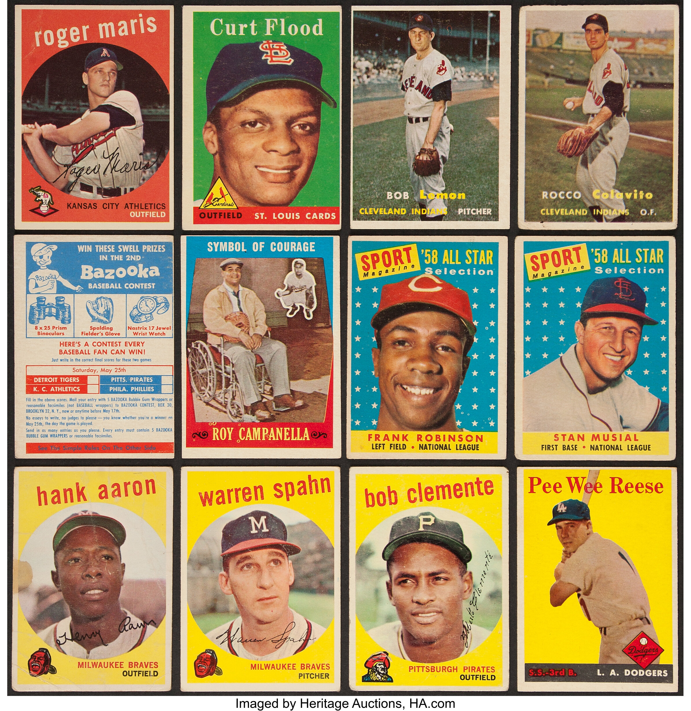 1957-to-1959-topps-baseball-collection-269-baseball-cards-lot