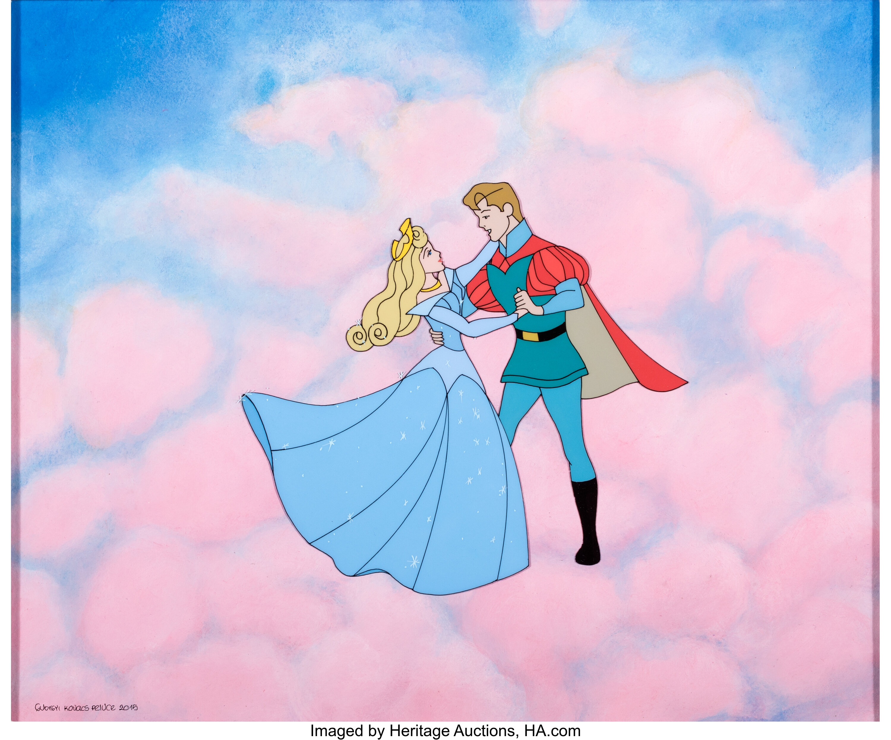 Sleeping Beauty Princess Aurora and Prince Philip Storybook Lot