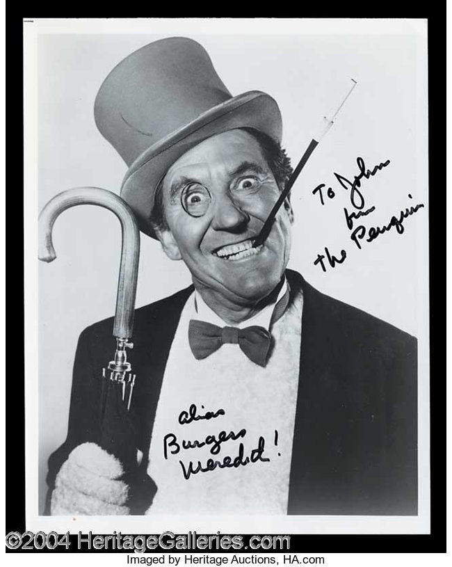 the penguin burgess meredith