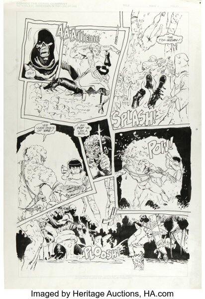 Patrick Mceown And Matt Wagner Grendel War Child 6 Page - 