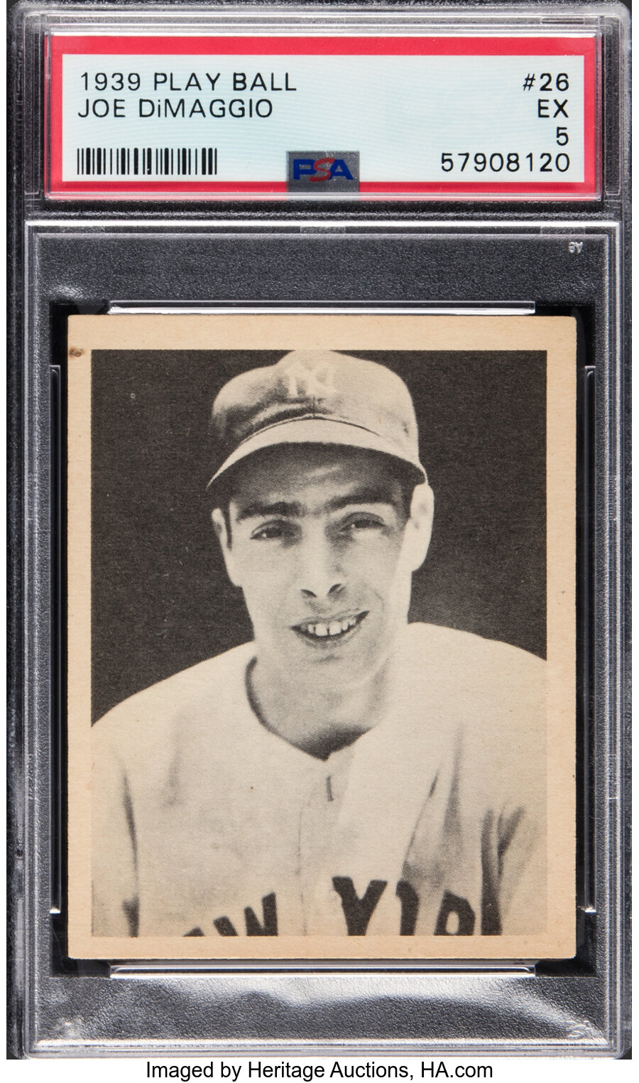 1939 Play Ball Joe DiMaggio #26 PSA EX 5