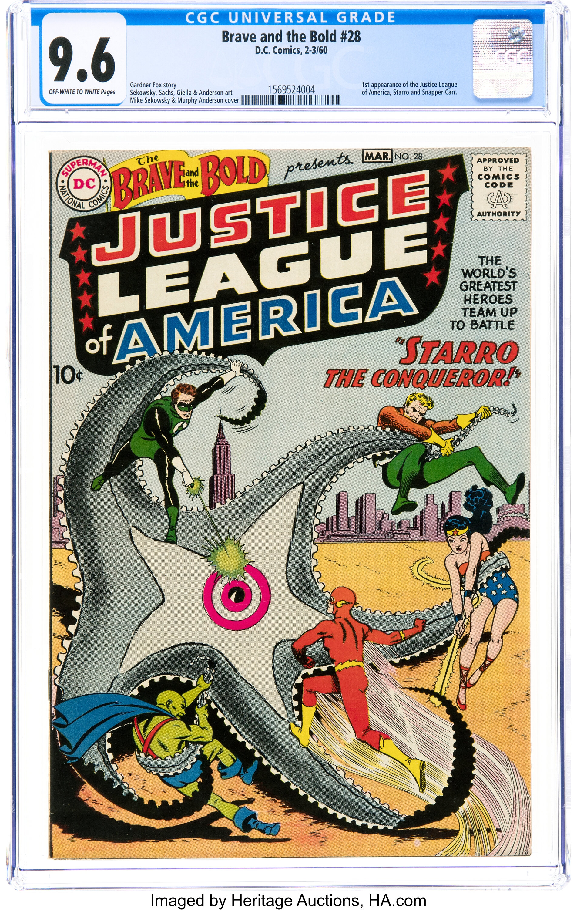 The Brave and the Bold #28 Justice League of America