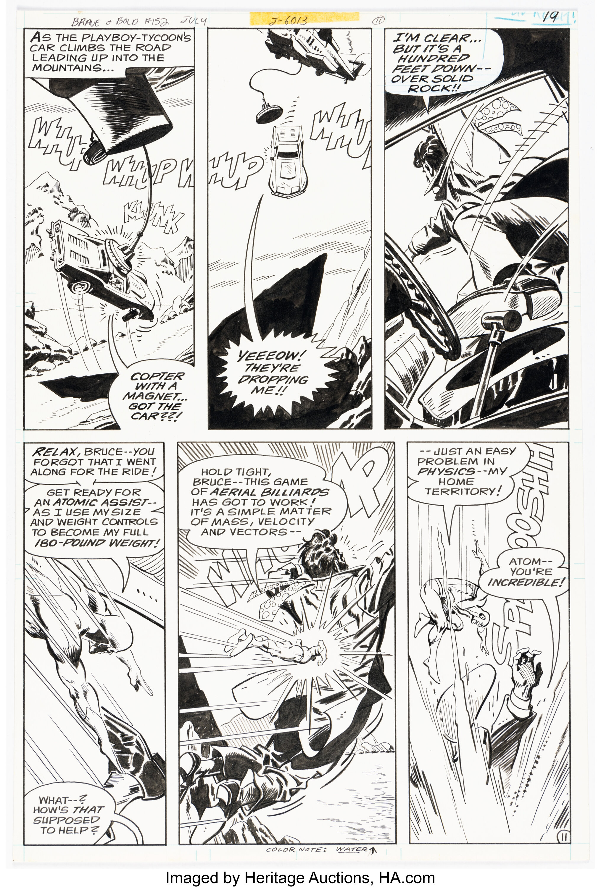 Jim Aparo The Brave and the Bold #152 Batman and Atom Story Page 11 ...