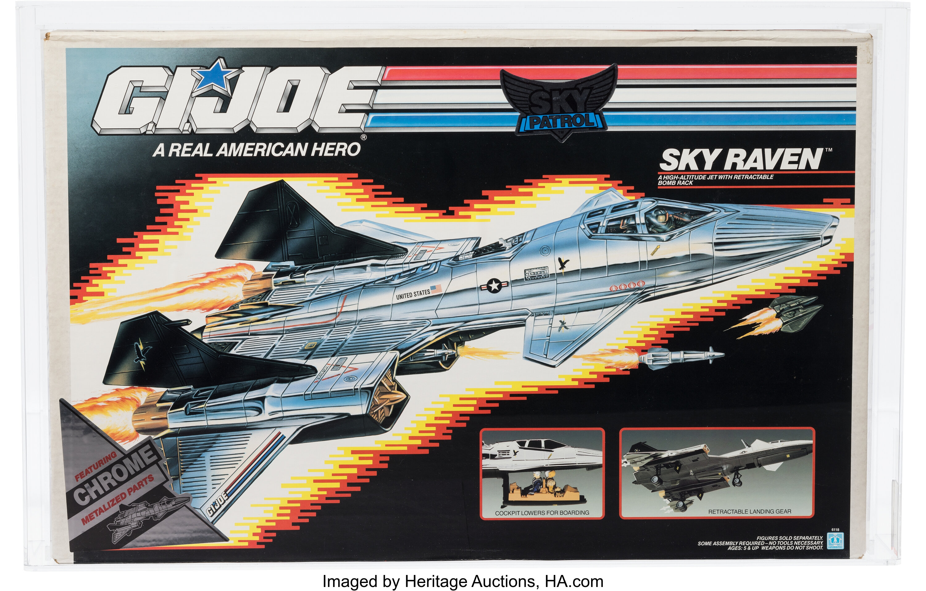 G.I. Joe - Sky Patrol Sky Raven AFA 85 (Hasbro, 1990).... Action | Lot ...