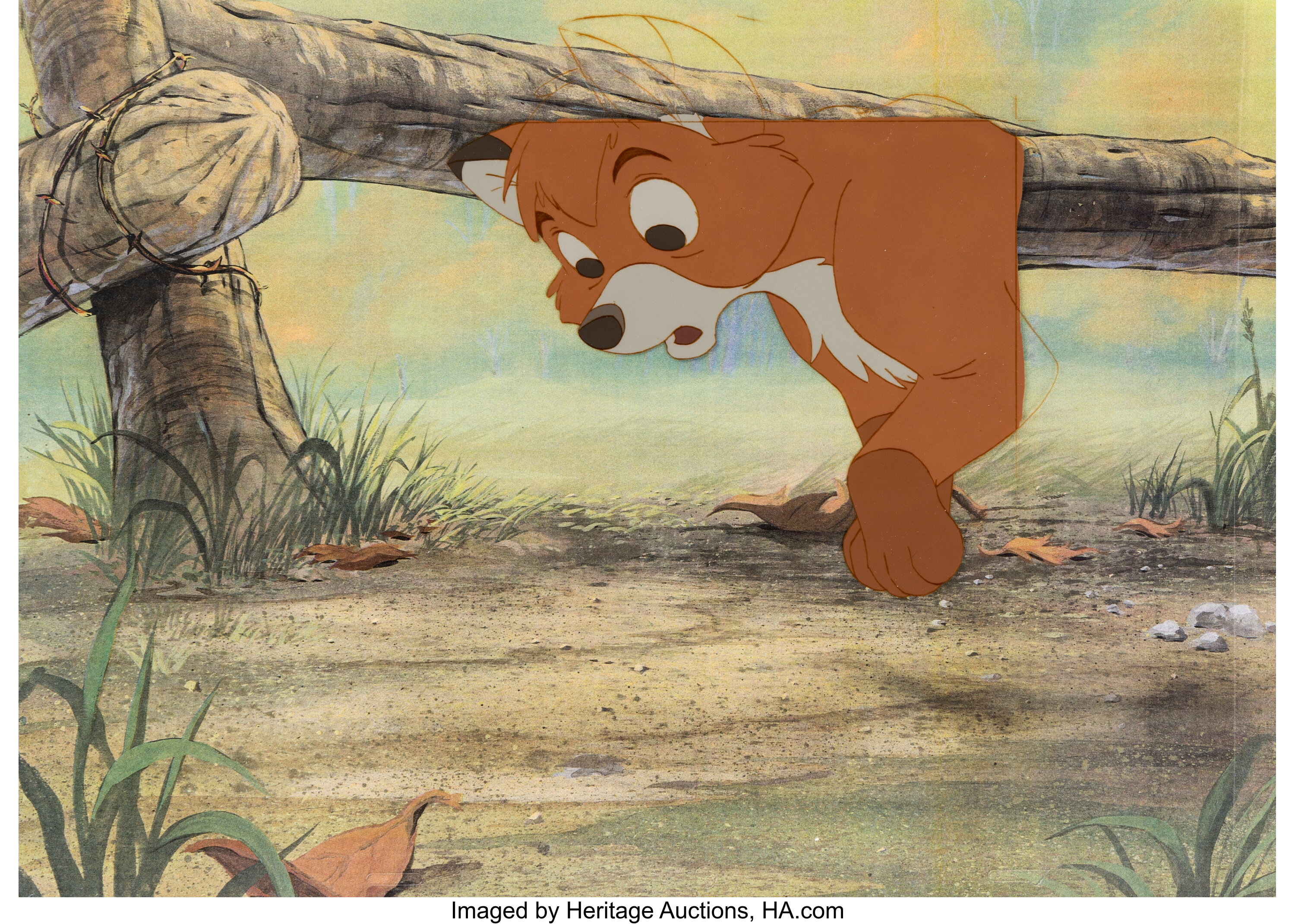 The Fox And The Hound Tod Production Cel Walt Disney 1981 Lot 48406 Heritage Auctions