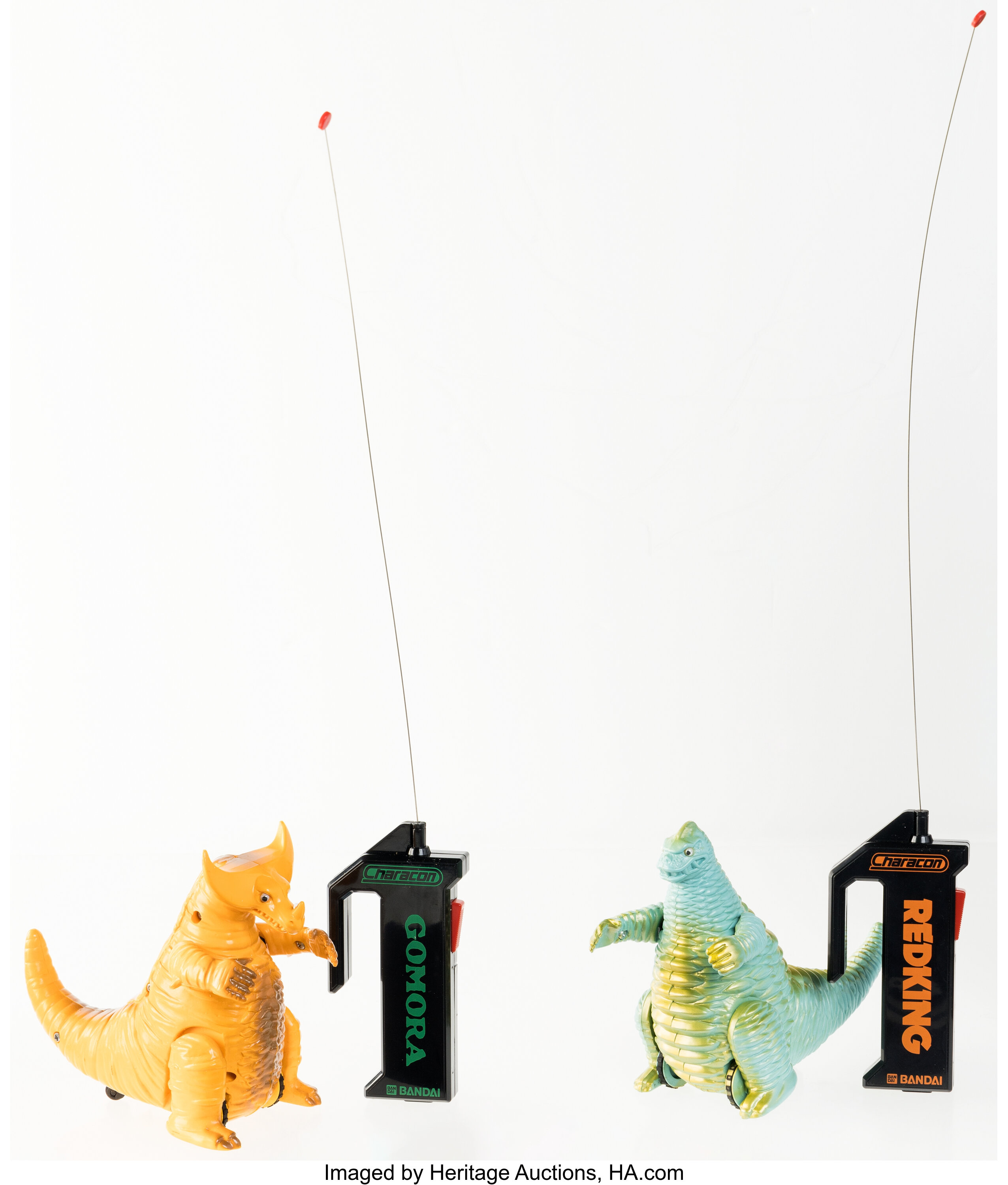 SOLD OUT Gomora and Red King Remote Control Figure Group of 2 | Lot ...