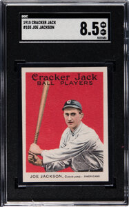 1915 Cracker Jack Joe Jackson #103 SGC NM-MT+ 8.5