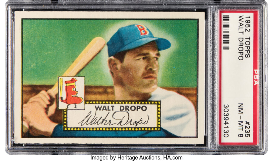 1952 Topps Walt Dropo #235 PSA NM-MT 8