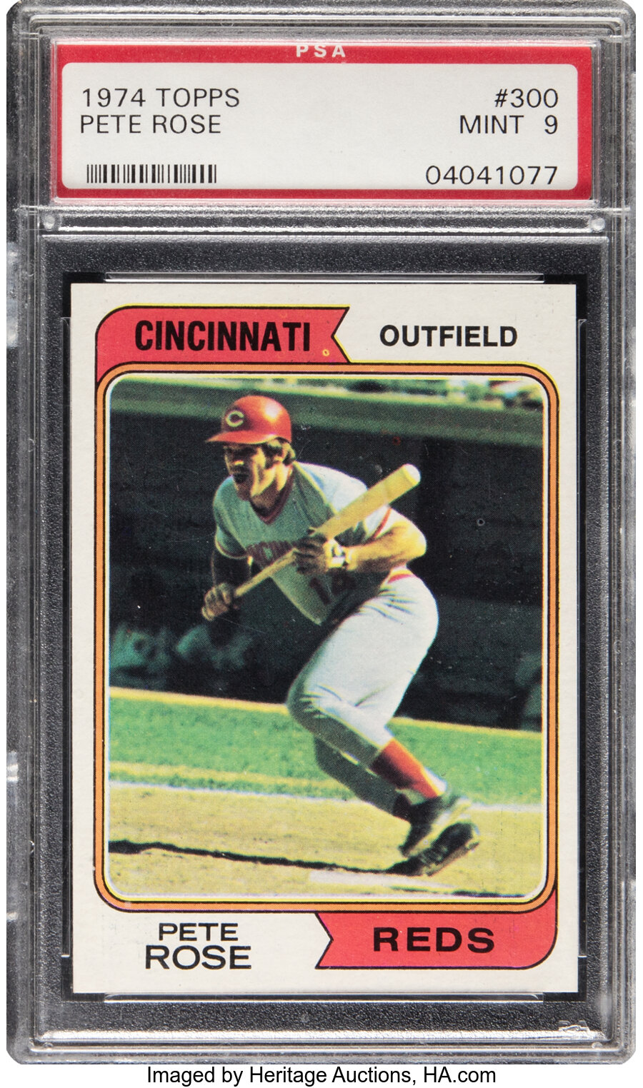 1974 Topps Pete Rose #300 PSA Mint 9 - Only Three Higher!