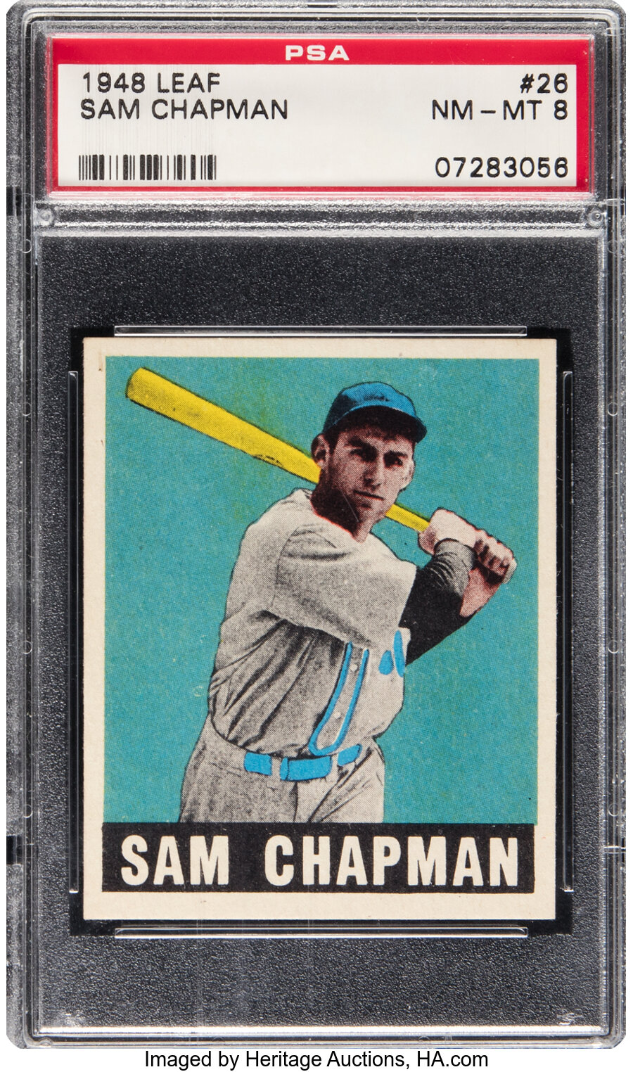 1948 Leaf Sam Chapman #26 PSA NM/MT 8