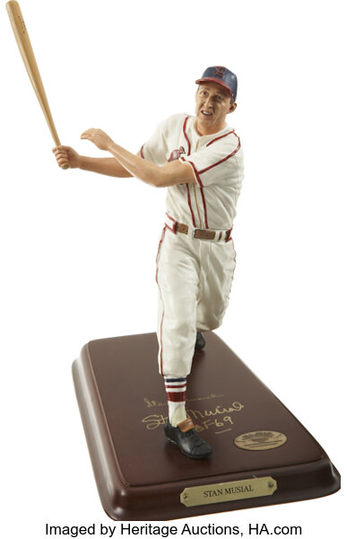 Lot Detail - Stan Musial Signed St. Louis Cardinals Home Replica