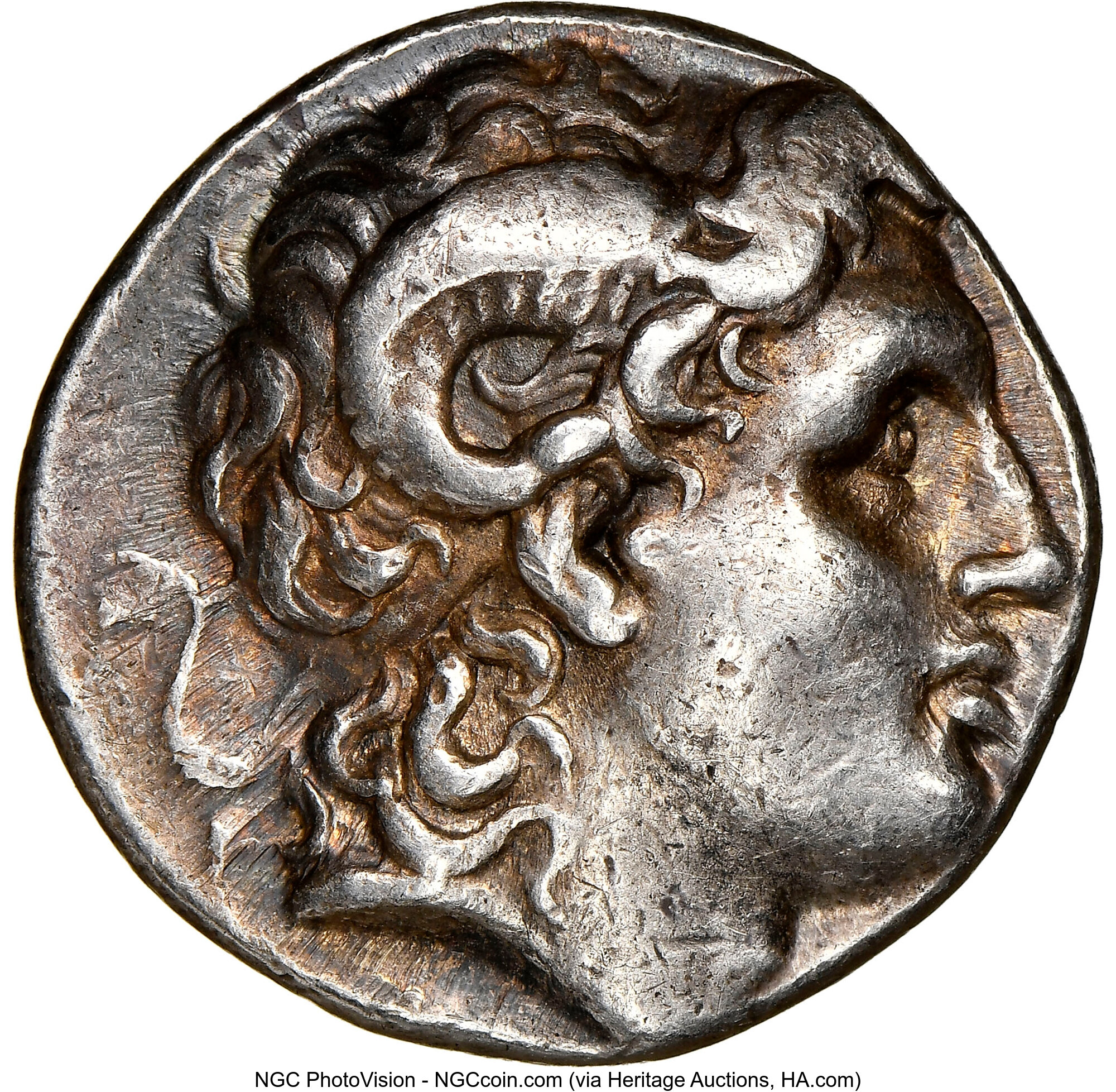 Ancients: THRACIAN KINGDOM. Lysimachus (305-281 BC). AR tetradrachm ...