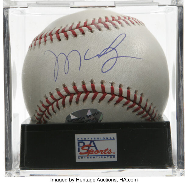 Manny Ramirez Signed Baseball 