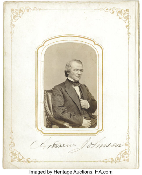 SIGNED CARTE-DE-VISITE PHOTOGRAPH