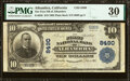 Alhambra, CA - $10 1902 Plain Back Fr. 626 The First National Bank Ch. # 8490 PMG Very Fine 30