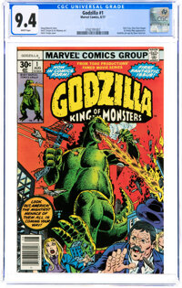 Godzilla #1 (Marvel, 1977) CGC NM 9.4 White pages