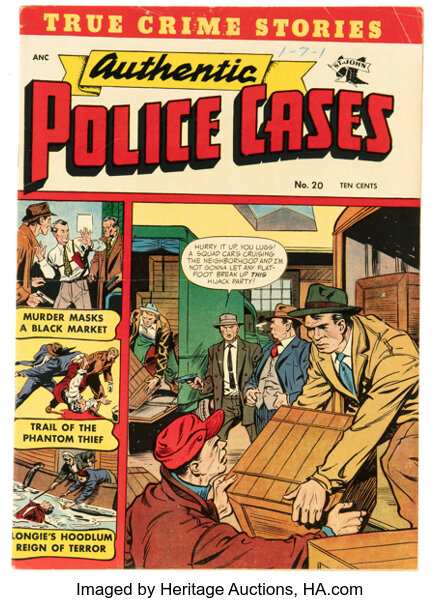 Authentic Police Cases #20 (St. John, 1952) Condition: FN-....