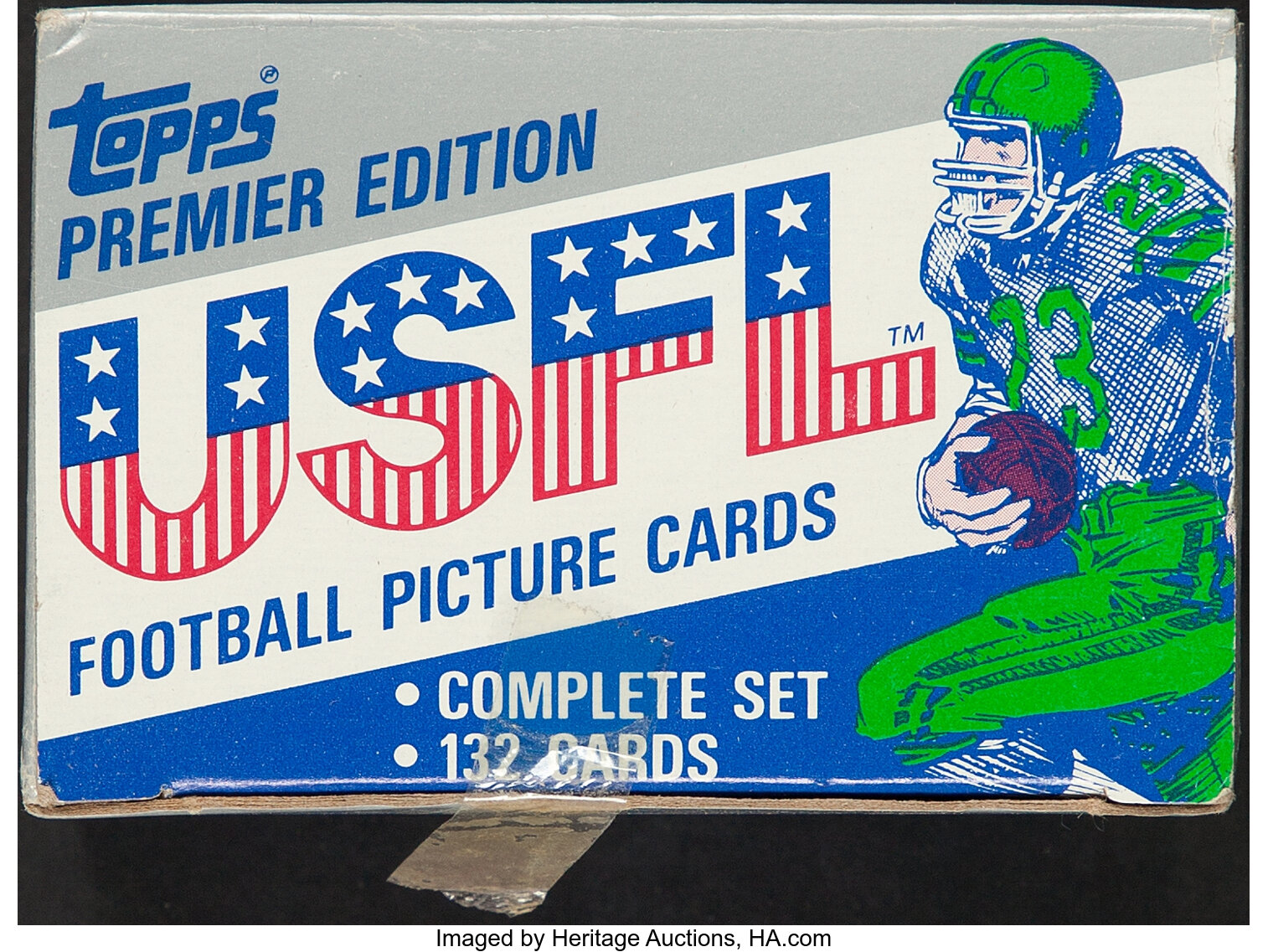 1984 Topps Usfl Football Complete Set (132).  Football Cards 