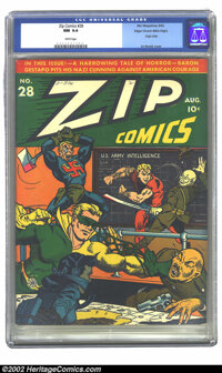 How Much Is Zip Comics 28 Worth Browse Comic Prices Heritage Auctions