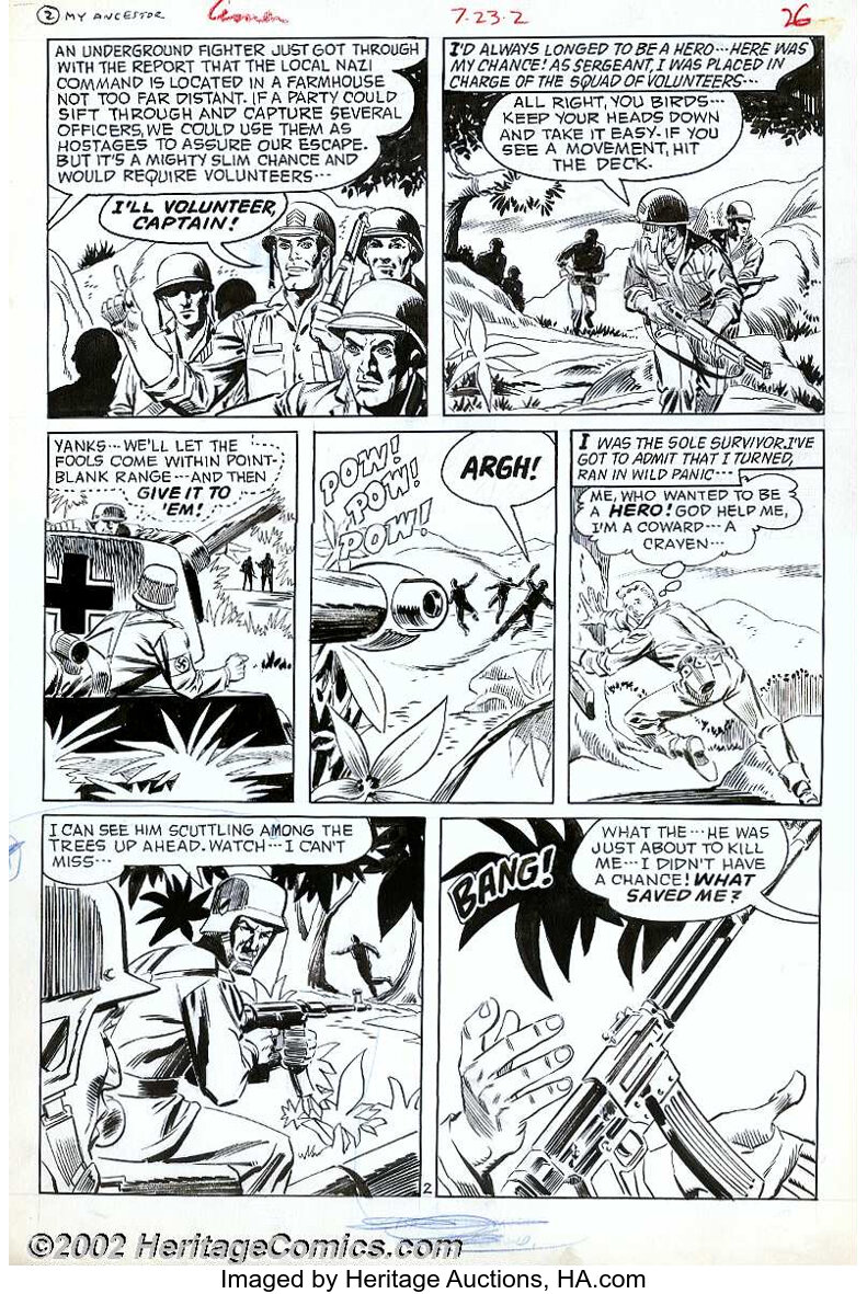 Sal Trapani And Steve Ditko Original Art For Unknown Worlds 45 Lot 6609 Heritage Auctions