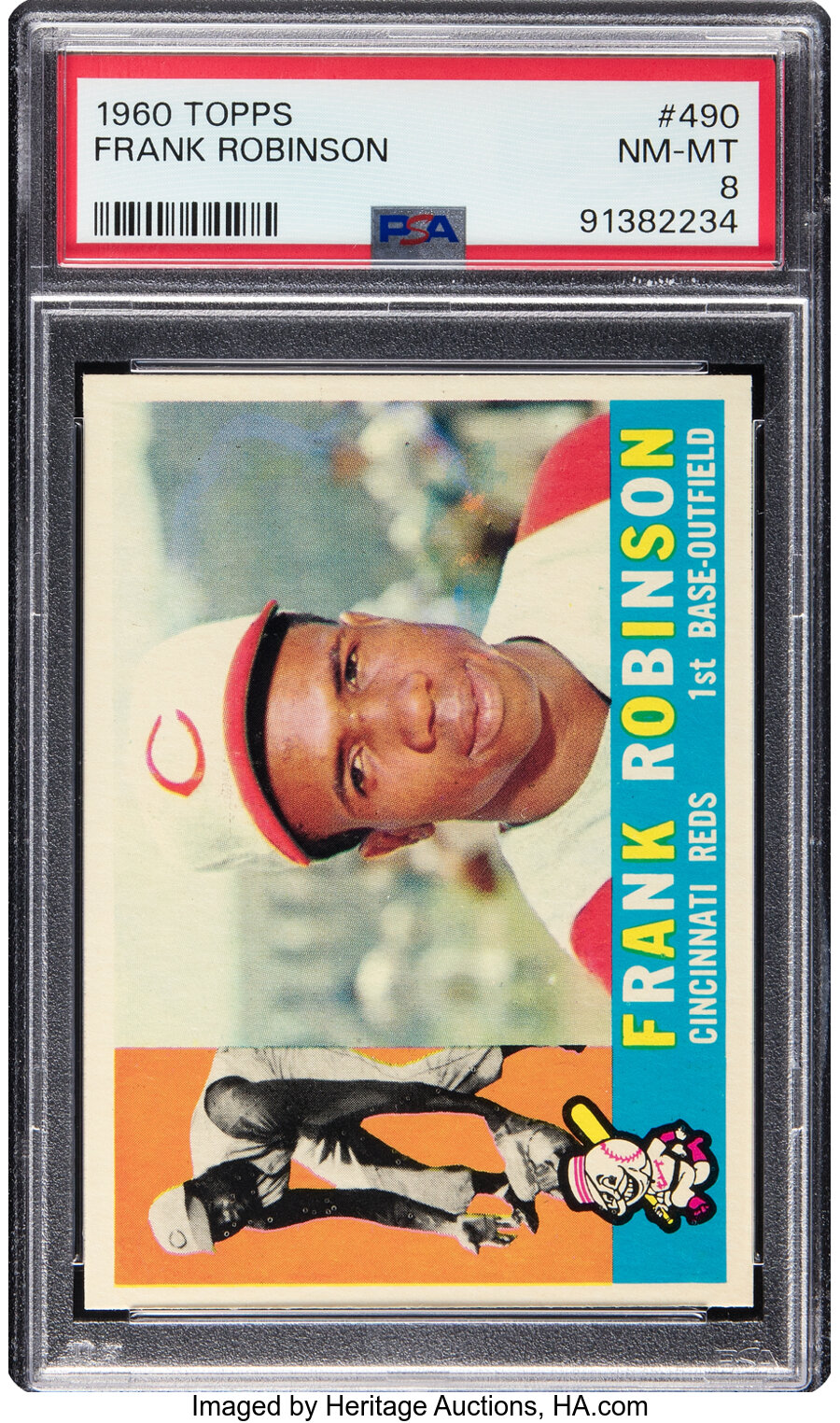 1960 Topps Frank Robinson #490 PSA NM-MT 8