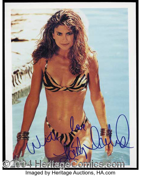 Kathy Ireland Signed 8 x 10 Photograph Autographs | Lot #282 | Heritage