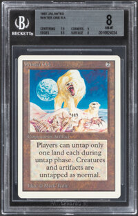 Magic: The Gathering Winter Orb Unlimited Edition BGS Trading Card Game NM-MT 8 (Wizards of the Coast, 1993) Rare