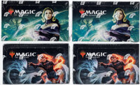 Magic: The Gathering English/Japanese Variety Sets Sealed Booster Boxes Group of 4 (Wizards of the Coast, 2019)