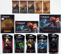 Magic: The Gathering Variety Sets Booster Box, Toolkit, & Booster Packs Group of 13 (Wizards of the Coast, 2017-2019...