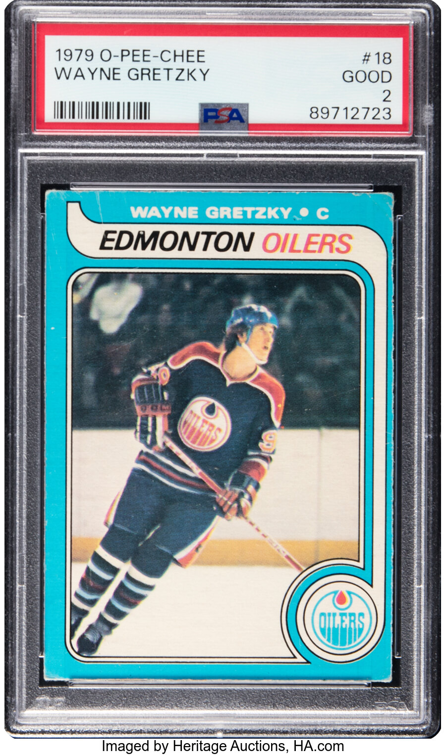 1979 O-Pee-Chee Wayne Gretzky #18 PSA Good 2