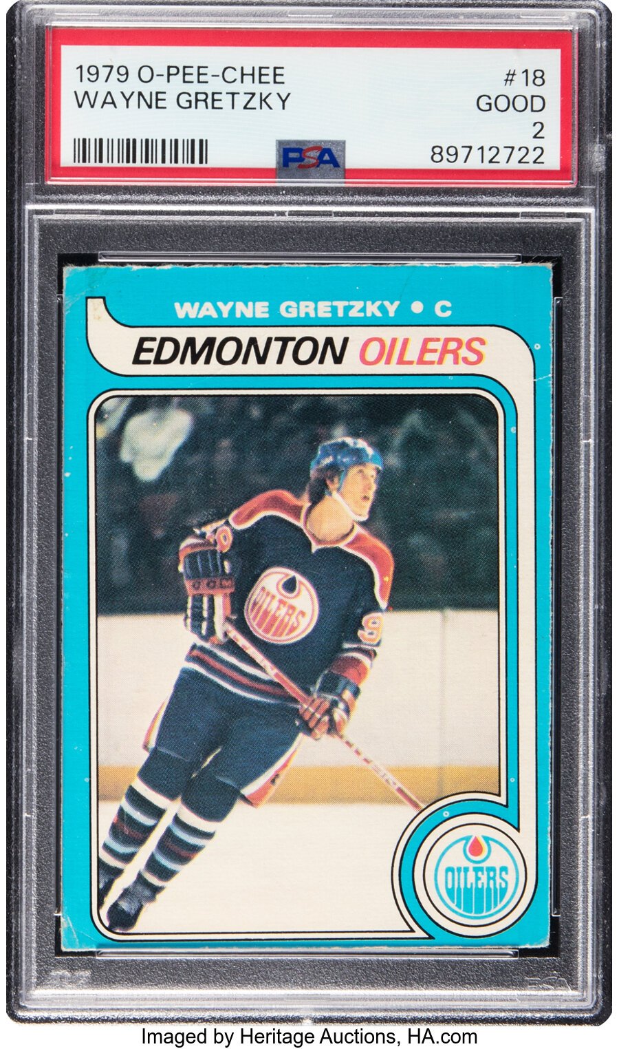 1979 O-Pee-Chee Wayne Gretzky #18 PSA Good 2