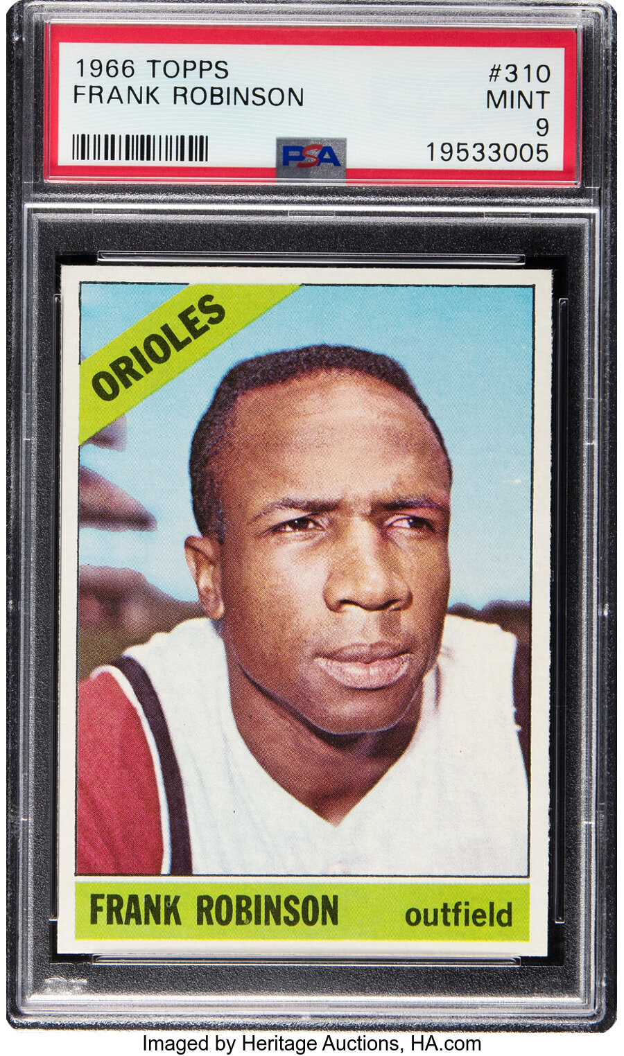 1966 Topps Frank Robinson #310 PSA Mint 9 - None Higher!