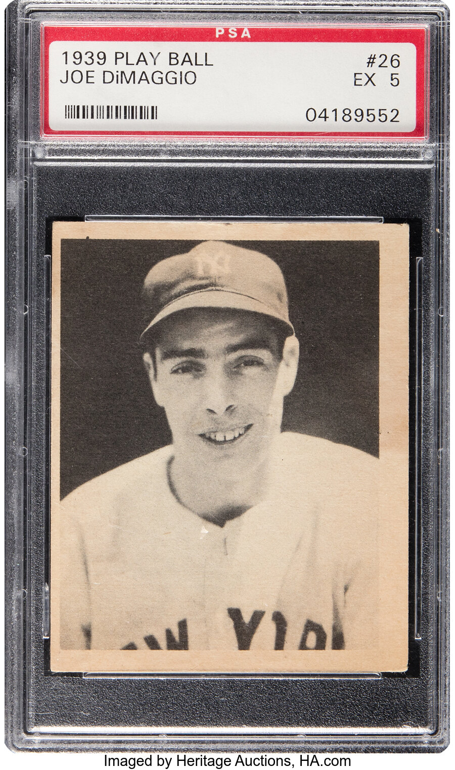 1939 Play Ball Joe DiMaggio #26 PSA EX 5