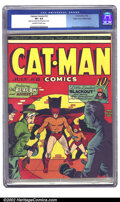 Cat-Man Comics #3 Mile High Pedigree (Holyoke/Continental, 1941), Lot  #91036