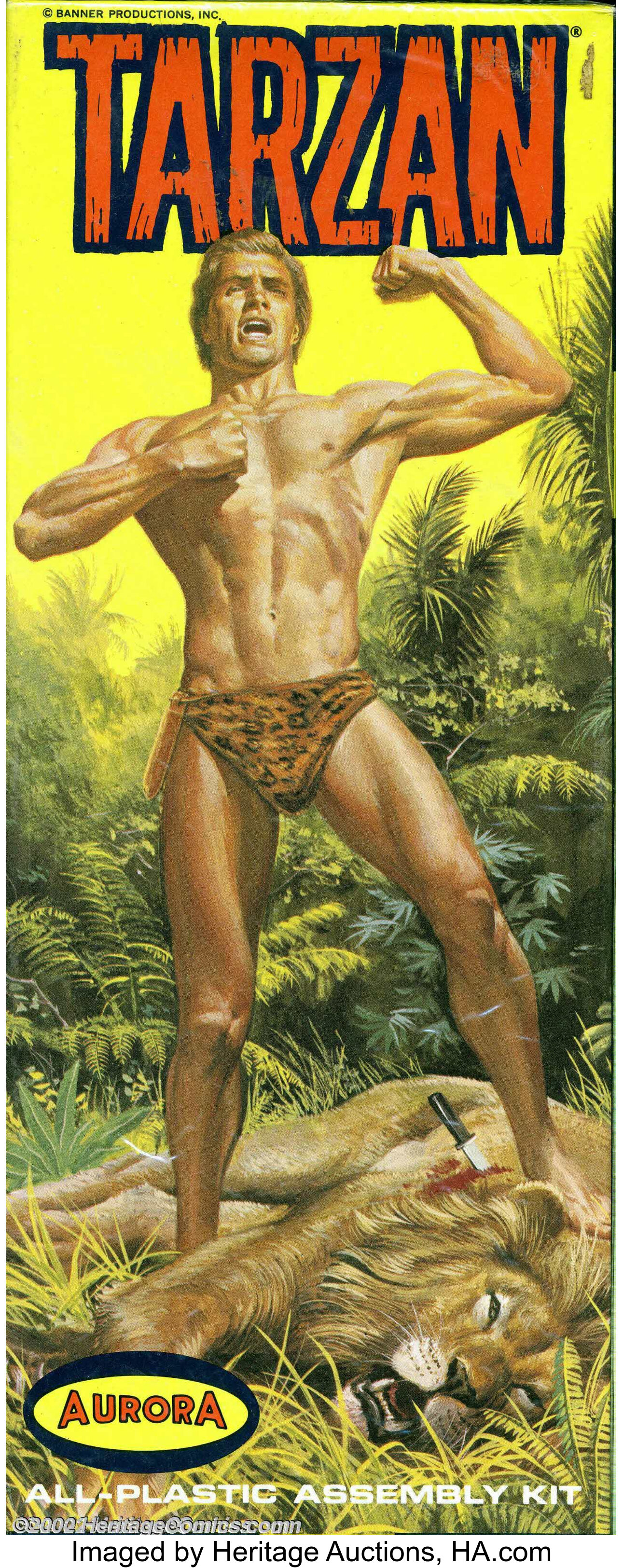 Tarzan Model Kit Nn Aurora 1967 For Many Of Us That Grew Up In Lot 7172 Heritage Auctions