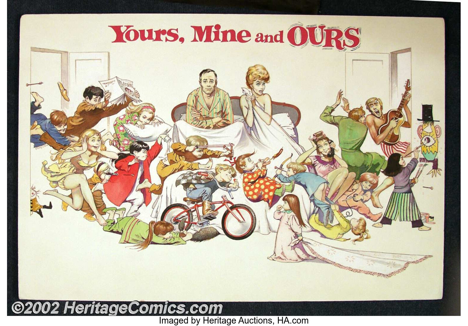 yours mine and ours 1968 poster