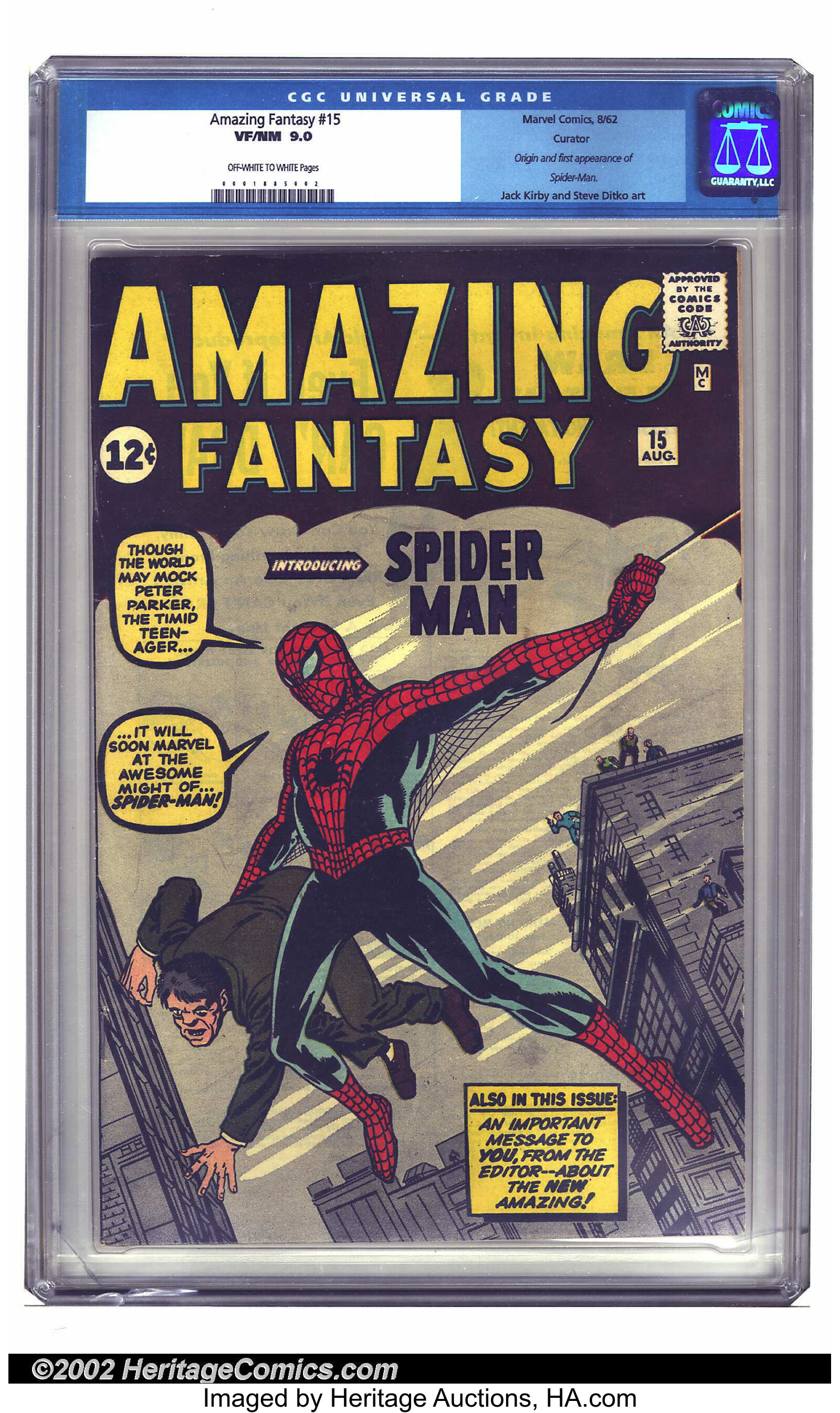 Comic Books You Should Collect: Amazing Fantasy #15