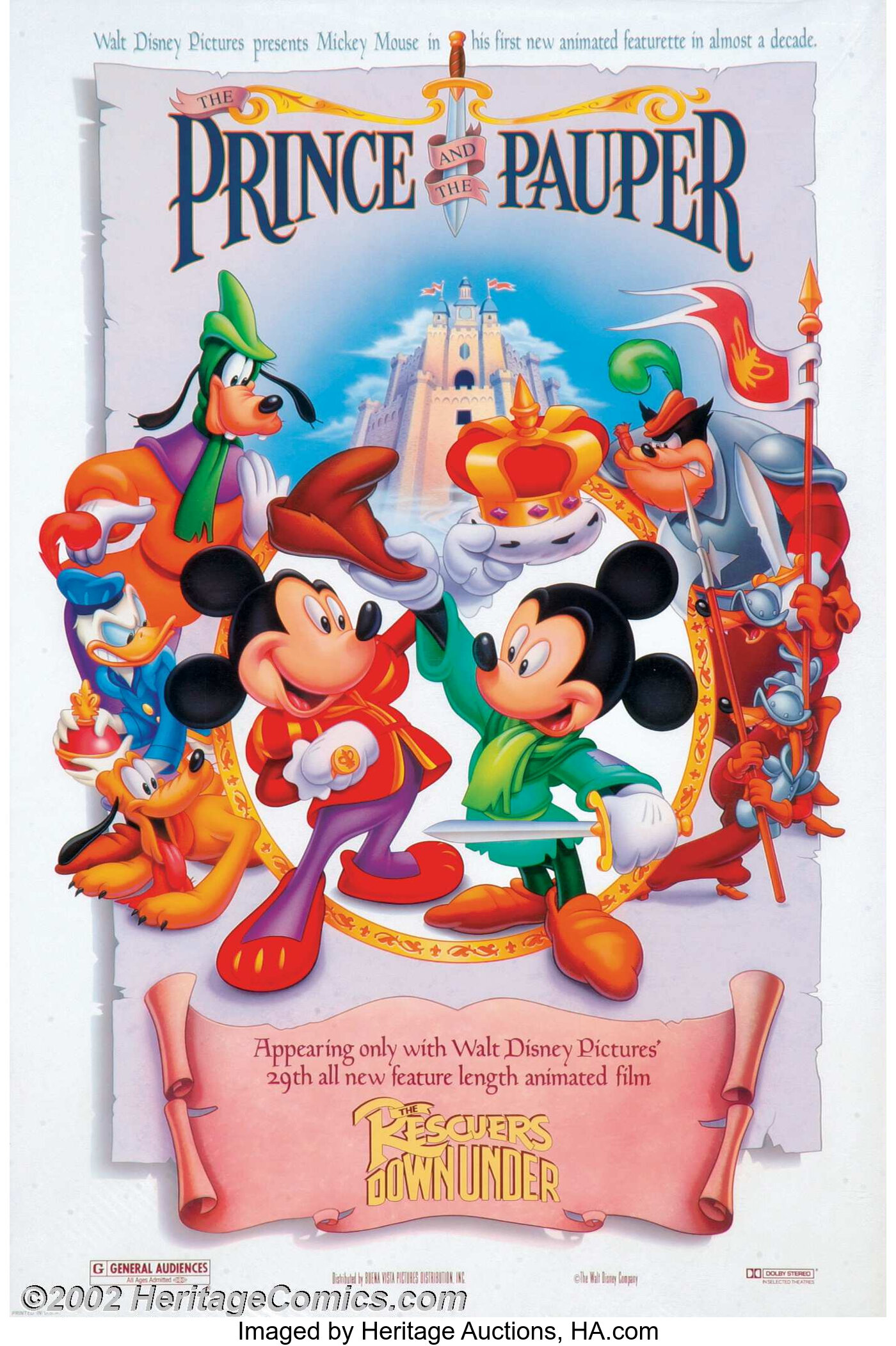 Walt Disney Animation #3 (Buena Vista). This lot consists of the | Lot  #9284 | Heritage Auctions