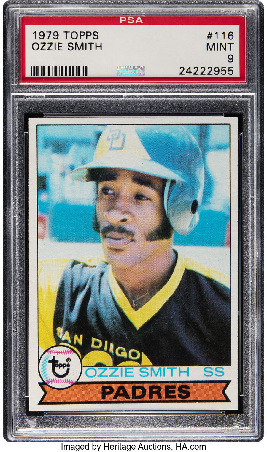 1979 Topps Ozzie Smith #116 PSA Mint 9