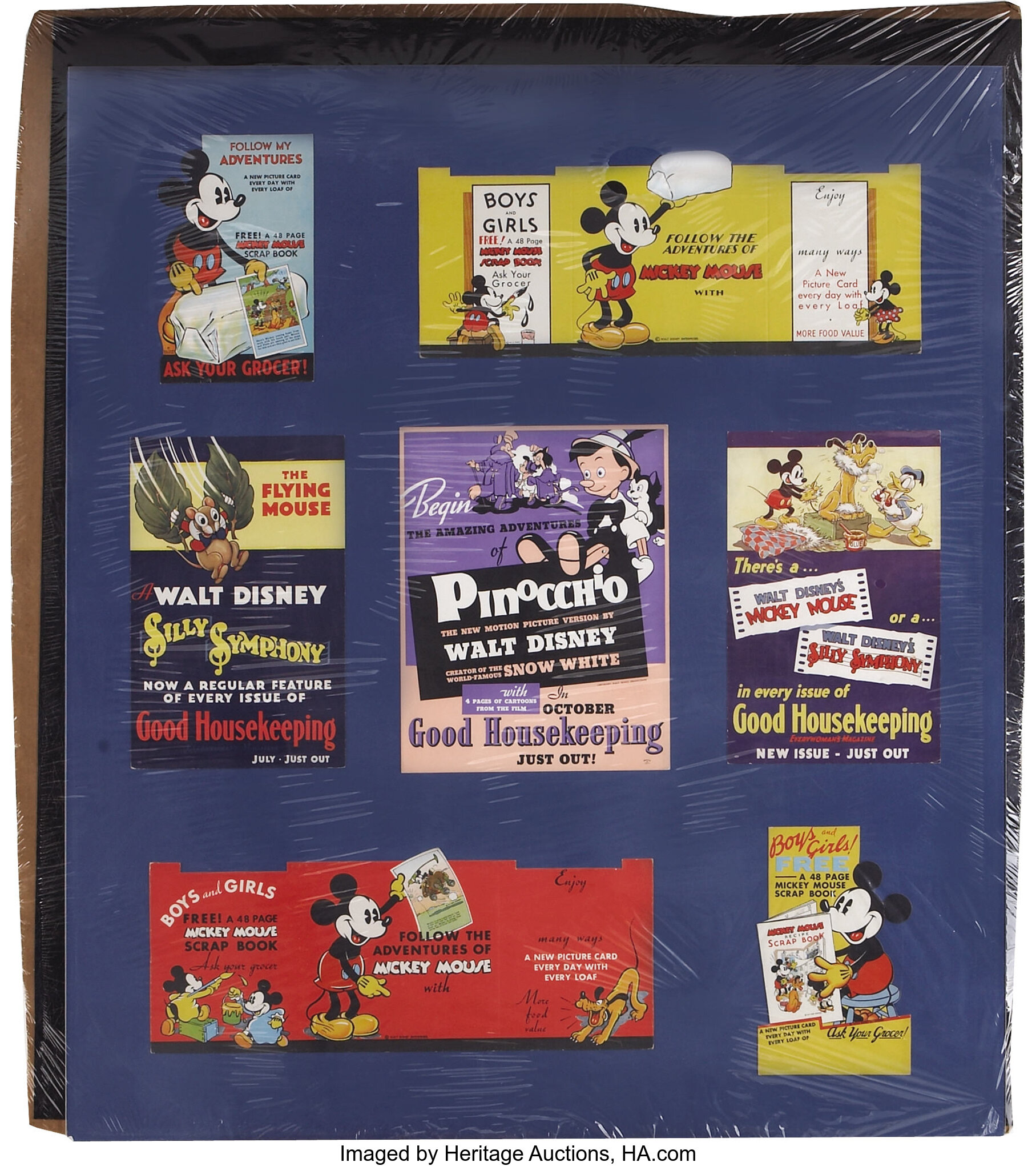 Mickey Mouse and Other Disney In-Store Display Group (Disney, | Lot ...