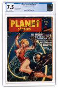 Planet Stories #63 November 1953 (Fiction House) CGC VF- 7.5 White pages.