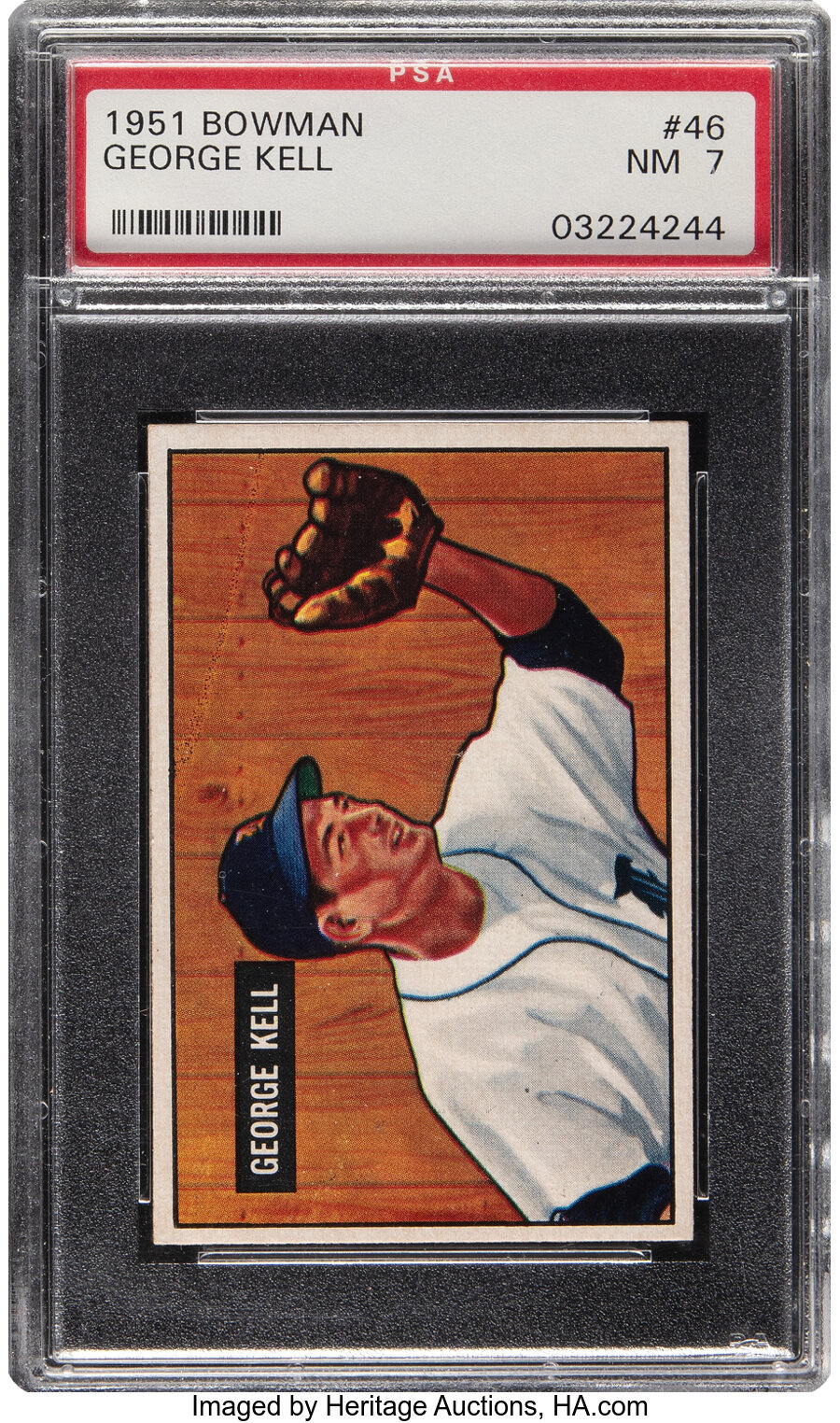 1951 Bowman George Kell #46 PSA NM 7