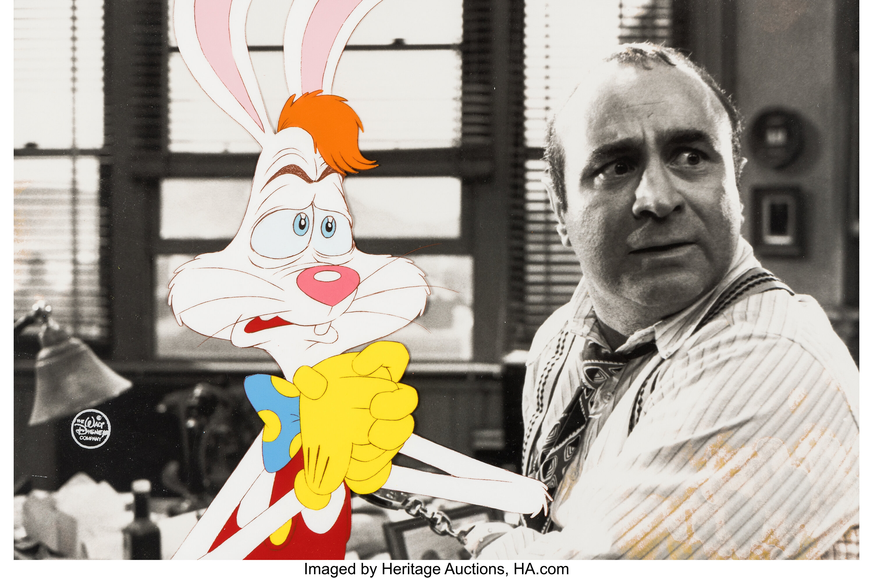 Who Framed Roger Rabbit Roger Rabbit Production Cel (Disney/Amblin ...