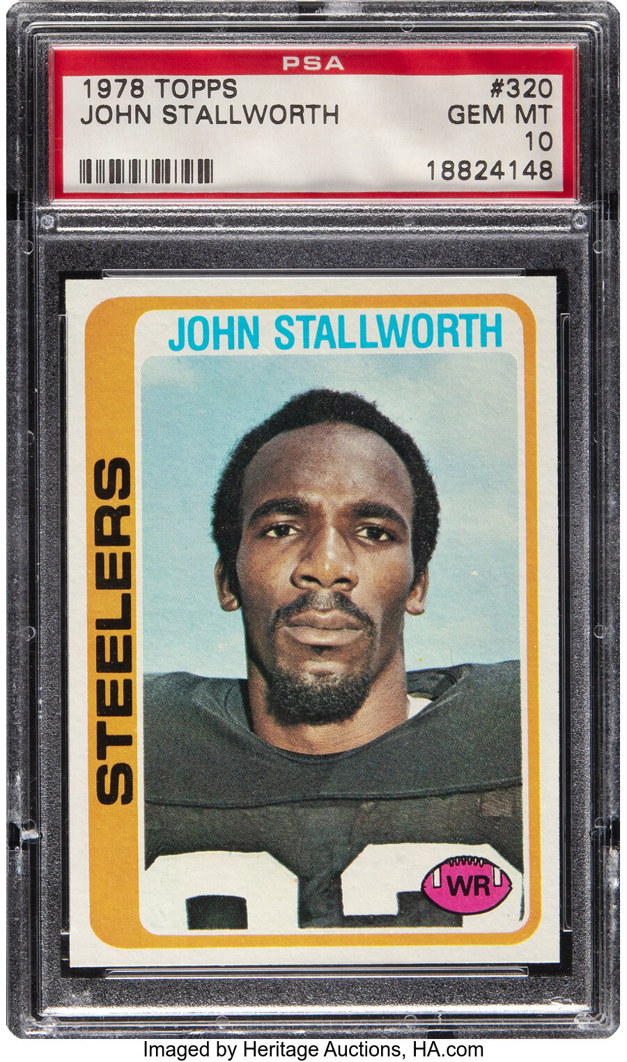 1978 Topps John Stallworth Rookie #320 PSA Gem Mint 10